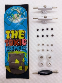 ANTI ONCE 32MM FINGERBOARDS TOXIC ELEMENT COMPLETE