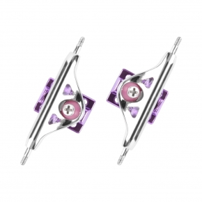 OFB TRUCKS - 32MM - SILVER / PURPLE