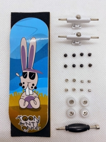 ANTI ONCE 32MM FINGERBOARDS BUNNY COMPLETE